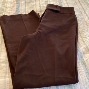 Brown dress pants